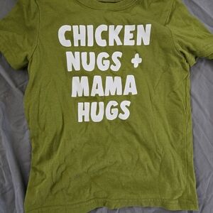Okie Dokie Olive Green Kids Graphic Tee